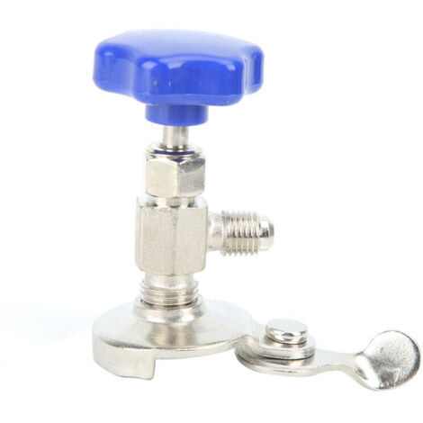 Ejoyous Voiture de Réparation AC Tool Ouvre-Bouteille Réfrigérant l'ouvreur d'interface 1/4 Pouce Matériau en Alliage avec Aiguille de dureté élevée pour Antidéflux de sécurité. (1/5)