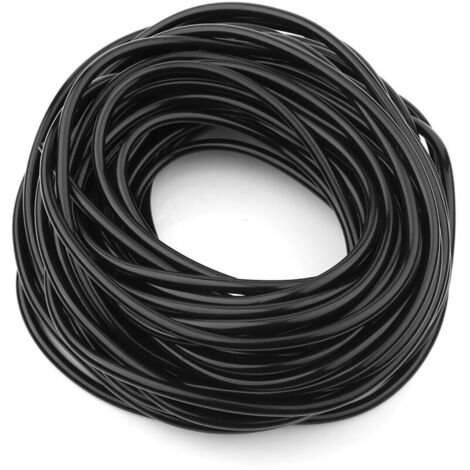 20m de tuyau d'arrosage en PVC, tuyau d'arrosage en plastique, système d'irrigation micro goutte à goutte 4/6mm