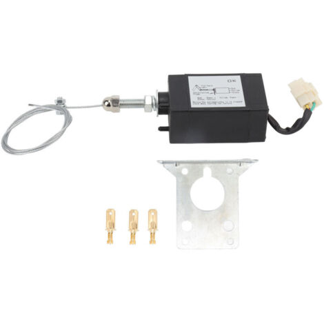 Électrovanne d'arrêt sans chaleur, fonctionnement à faible courant XHQ PT pour générateur DC12V. (1/5)