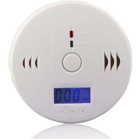 Détecteur de monoxyde de carbone avec affichage LED / capteur électronique, Détecteur d'alarme de monoxyde de carbone (1/5)
