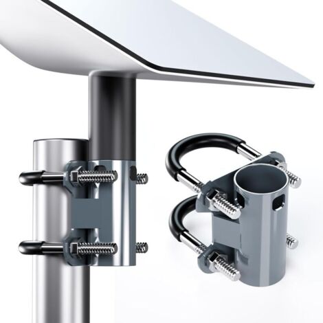 Support universel GEN2 pour antenne Starlink V2, support de tube en U réglable pour balcon et camping-car