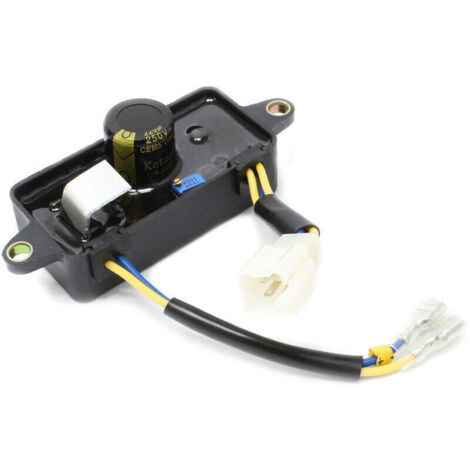 Régulateur de tension automatique AVR pour générateurs à gaz et à pétrole (50 Hz/220 V) 2 500 W (2,0 kW)