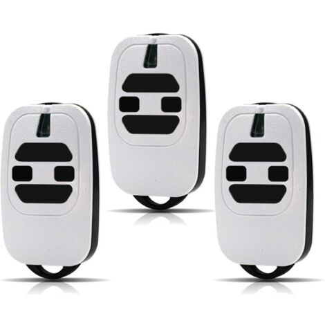 Telecommande Portail 433,92MHz Compatible avec DEA GTI2/4, GT2/4, Mio TR2/4, Mio TR2N/4N Télécommande pour Porte de Garage (Lot de 3) (1/5)