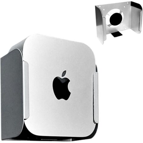 Support en aluminium pour Apple Mac Mini M4/M4 Pro 2024, Mac Mini M4, support de ventilation et de dissipation de la chaleur, accessoires de montage 3 en 1 pour Mac Mini M4 Pro compatibles sous le (1/5)