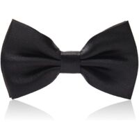 pré-noeud papillon pour hommes robe de soirée noeud papillon noeud papillon formel réglable, adapté pour les fêtes (noir, 1 pièce)
