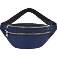 Sac ceinture de sport réglable Sac ceinture de sport en tissu Oxford (bleu)