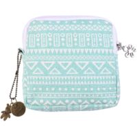 Sac de rangement pour serviettes hygiéniques, pendentif gratuit (vert)