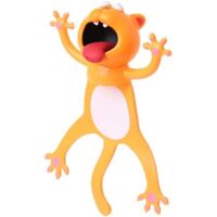 Dessin animé stéréo 3D beau signet animal pour étudiants enfants grand cadeau (chat)