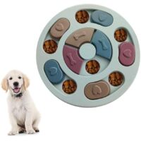 Jouet de mangeoire Lente de Puzzle de Chien, Jouet de Chien de Bol de mangeoire Lente, mangeoire de Jeux de Cerveau de Chien avec antidérapant,