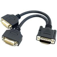 Câble d'extension DMS-59 mâle vers double DVI 24 + 5 femelle pour cartes graphiques et moniteurs