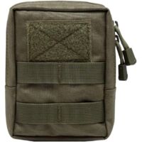 Sac de taille zippé multi-outils d'extérieur (vert),