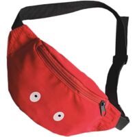 Sac de ceinture pour enfants, ceinture décontractée amusante (rouge),