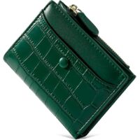 Porte-cartes à motif de pierre de mode pour femme (vert),
