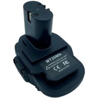 Adaptateur de batterie MT20MN pour batteries Makita 20V Li-Ion, convertit en batteries pour outils Makita 18V