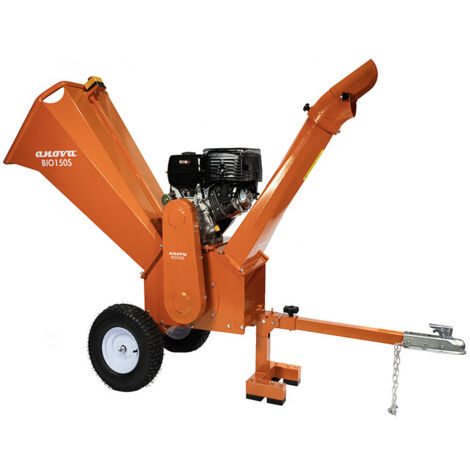 Broyeur de végétaux thermique - Moteur essence 4 temps 420cc - diamètre jusqu'à 10cm - BIO150S ANOVA