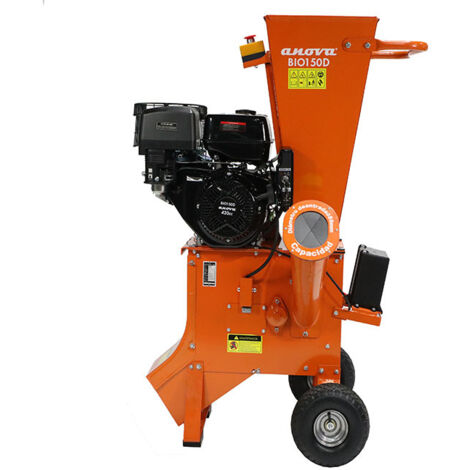 Broyeur de végétaux thermique - Moteur 420cc - diamètre jusqu'à 8,9 cm - 100 kg - BIO150D ANOVA (1/4)