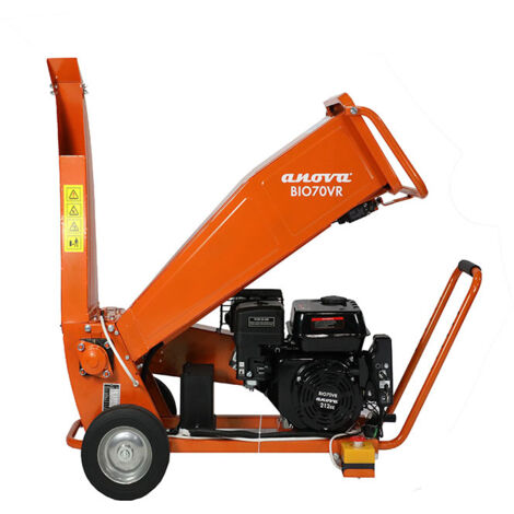 Broyeur de végétaux thermique - Moteur 4 temps 208cc 7HP - Diamètre jusqu'à 6cm - BIO70VR ANOVA