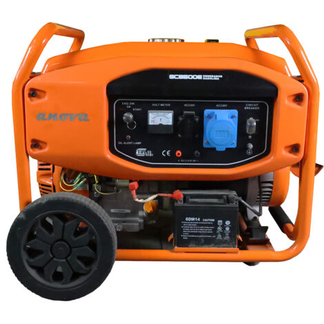 Groupe électrogène thermique - Moteur MA459 - 4 TEMPS - OHV 459cc - Puissance 8500 W - Réservoir 28 L - GC8500E ANOVA