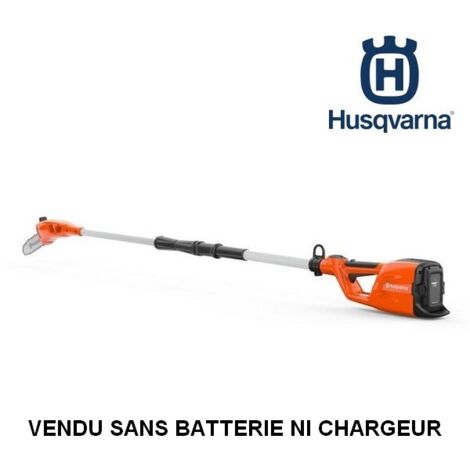 Husqvarna – Élagueuse sur perche à batterie – Longueur guide 25 cm – Portée jusqu'à 4 m – Moteur 2-Brush – Vitesse chaîne 10 m/s – Poids 4.1 kg - 120iTK4-P (1/3)