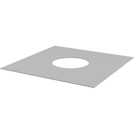 Collerette d'étanchéité auto-adhésif pour la grille 300×300 mm (1/2)