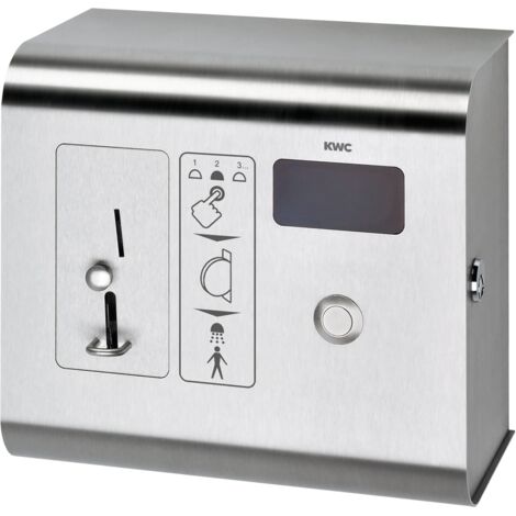 KWC AR Contacteur de pièces de monnaie, AQUAPAY, AP, 2-31 douches, pour 0,50 EUR, 24 VDC (1/2)