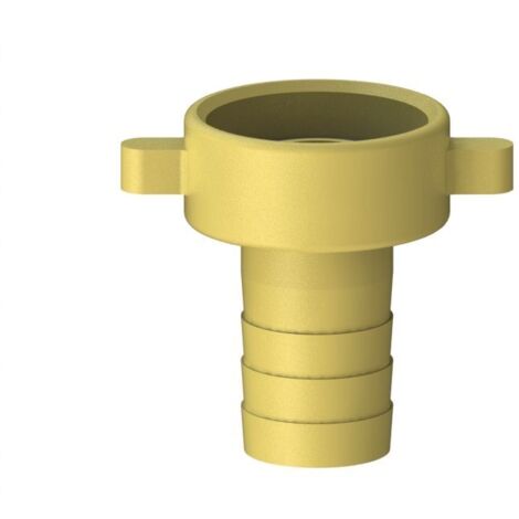 Vis de tuyau JS MS, 2 pièces, étanche à plat, 5/8" x 3/4" (1/2)
