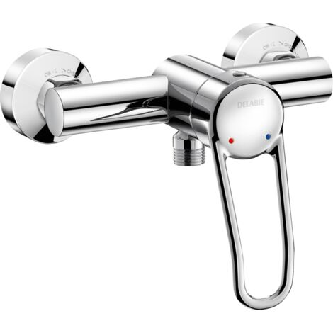 Mitigeur de douche à levier unique Securitouch, poignée en arc, raccords en S/C (1/4)