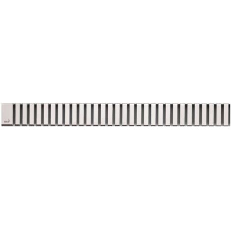 Alcadrain Grilles - Grille pour caniveau à douche linéaire 105 cm, inox mat LINE-1050M (1/3)