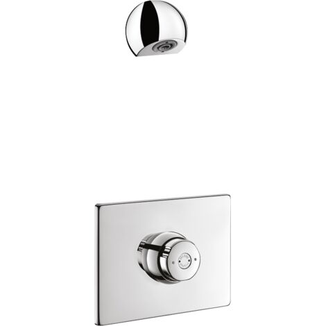 Vanne de décharge Delabie TEMPOSTOP UP ronde fermée, ensemble 2/2 (pour 749BOX) (1/2)