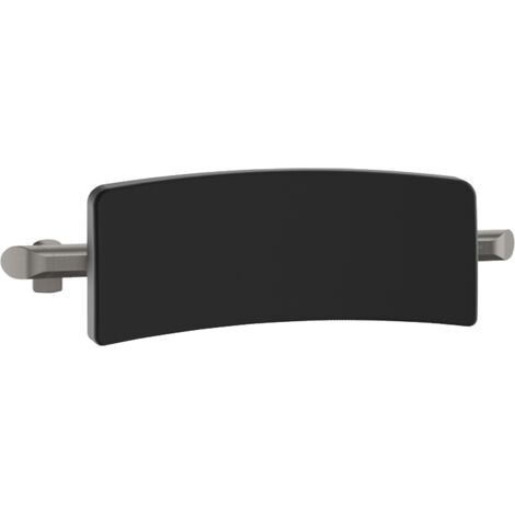 Dossier de toilette Delabie pour WC Be-Line en aluminium anthracite (1/2)