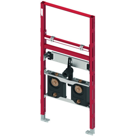 Module de lavabo TECEprofil, hauteur de construction 1120 mm, comprenant 2 blocs de montage pour compteur d'eau (1/2)