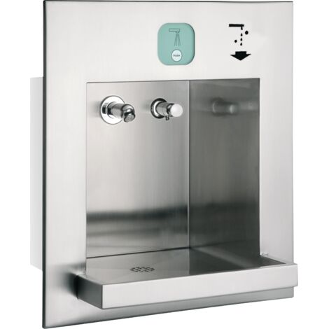 Unité de lavage KWC AR, tout-en-un, finition Edst., 475x530x390 mm, UP, eau-savon-air (1/2)