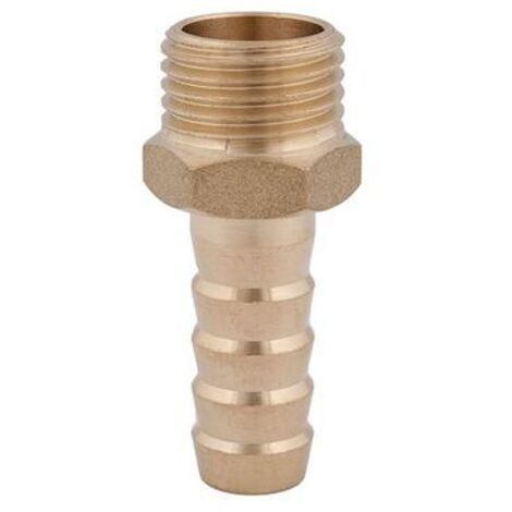 JS SAUGER RÉDUCTEUR DE TUYAU TULLE 1/2", AG 1/2", Laiton (1/2)