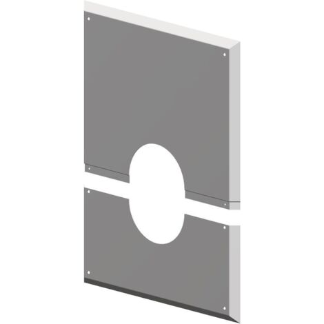 Atec Cache-mur PolyTop fermé DN80/125 (1/2)