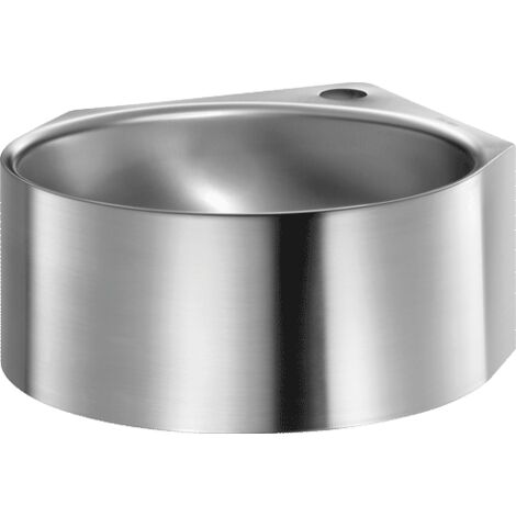 Delabie WT MINIMAL Mitigeur à trou d'installation D35 centré ou avec trop-plein, finition inox 1.4301 satiné (1/2)
