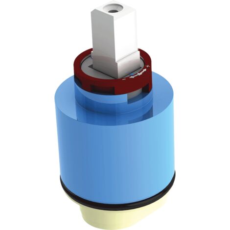 Cartouche en céramique Delabie D40mm avec fonction d'équilibrage de pression, avec support