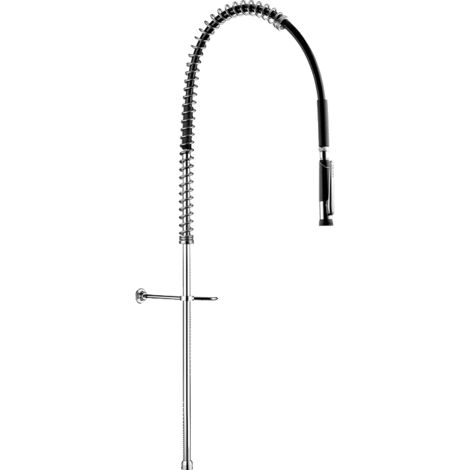 Delabie Lave-vaisselle + douchette à main 433010 sans bras, tube d'extension long G3/4 (1/2)