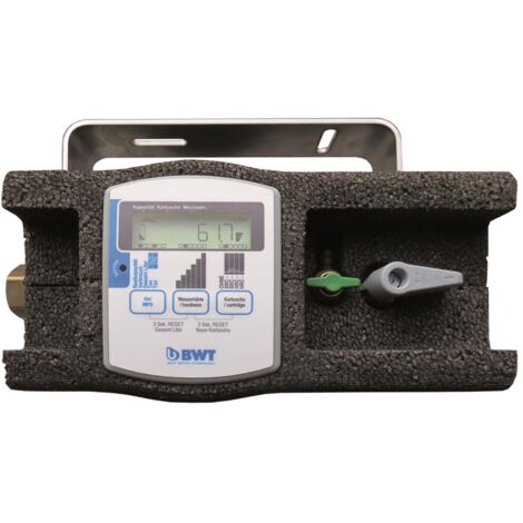 BWT – Station de désembouage chauffage – Détartrage sans cartouche – Compteur d'eau intégré – Raccord pour cartouches AQA therm HRC