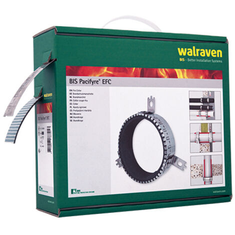 Walraven Brandschutz Pacifyre EFC U/U en boîte distributrice 10 m pour tubes non isolés/isolationnés