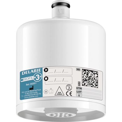 Filtre Delabie pour lavabo BIOFIL 3M non stérile, jet centré (10 pièces) (1/2)