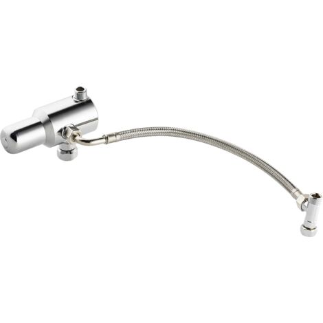 Mora Cera Minithermostat avec protection contre les brûlures, chromé (1/3)