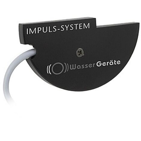 Compteur d'eau avec capteur optique d'impulsions et détection de reflux, impulsion K10 (10 l par impulsion)