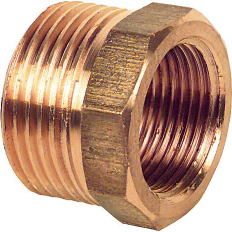 Raccord filete en laiton rouge Reduction Type 3241 2 1/2" X 2" WG904 " (1/2)