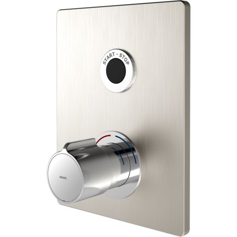 KWC AR Mitigeur de douche, F5, électrique, thermostat, UP, ensemble F-, 2xBypass, pour batterie/alimentation secteur