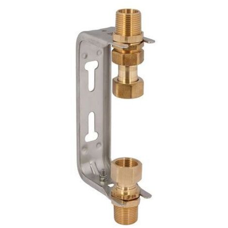 JS GOUJON D'ENCASTREMENT, ÉCHELLE, M.VSB ÉTOILÉ, QN 2,5, 1"x1", INOX (1/3)