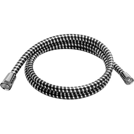 Flexible de douche Delabie BICOLOR en PVC métalloplastique lisse 1200mm (1/2)