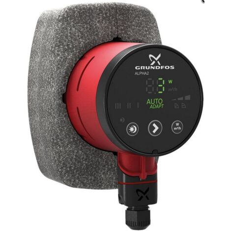 Pompe de chauffage Grundfos ALPHA2, longueur d'installation 130 mm, 15-60, 1x230V, G1, HWM