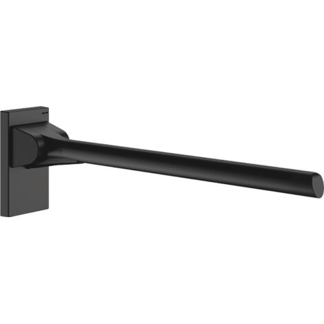 Poignée pliante de soutien Delabie Be-Line D42 L.650 en aluminium mat noir