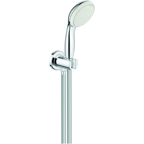 Ensemble de supports muraux TEMPESTA 100 2 Type de jetsen chromé (1/8)