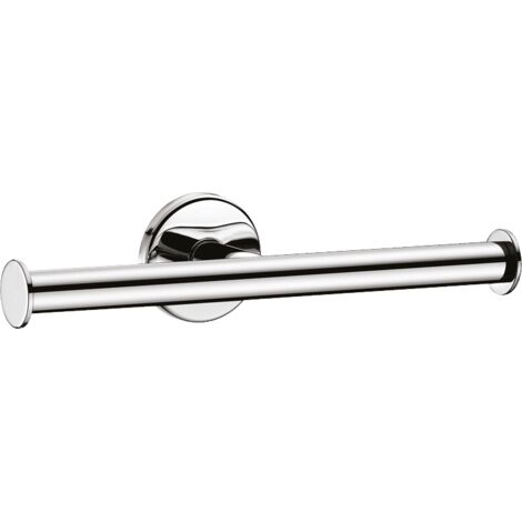 Support de papier toilette Delabie pour 2 rouleaux, finition chromée polie (1/3)